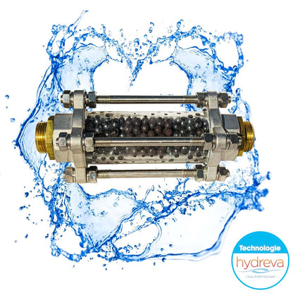 Adoucisseur d'eau écologique Hydreva Vortex 3001 - Anti-calcaire sans sel ni électricité